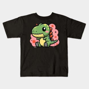 Cute baby T-Rex Kids T-Shirt